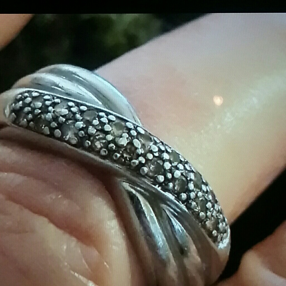 Champagne Diamond Ring